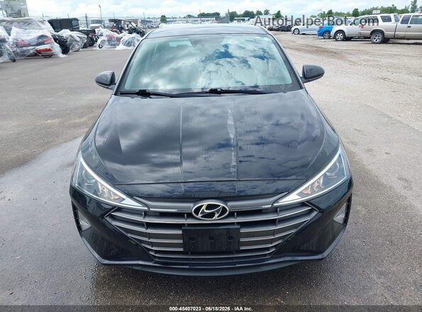 5NPD74LF9LH607428 2020 HYUNDAI ELANTRA Black Вид панелі приладів