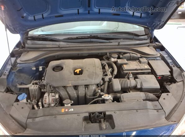 5NPD74LF9LH607946 2020 HYUNDAI ELANTRA Синий Вид сзади
