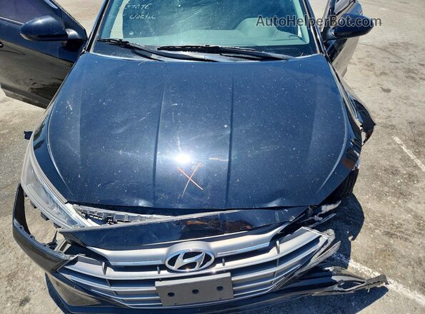 5NPD74LF9LH608739 2020 HYUNDAI ELANTRA Black Սալոնի հետևի տեսք