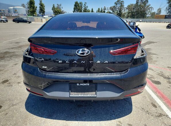 5NPD74LF9LH608739 2020 HYUNDAI ELANTRA Black Հետևի տեսք