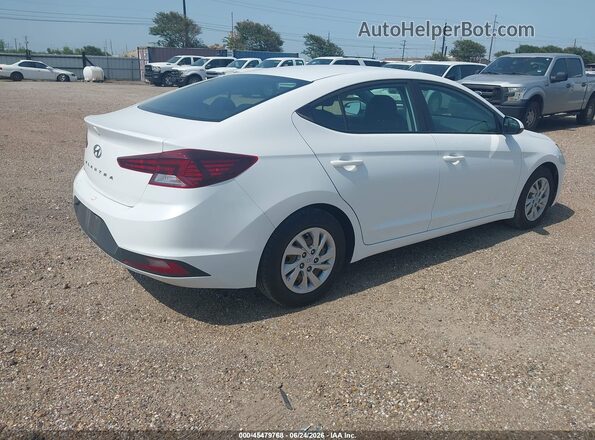 5NPD74LF9LH610832 2020 HYUNDAI ELANTRA White Trasero derecho