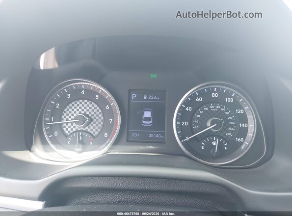 5NPD74LF9LH610832 2020 HYUNDAI ELANTRA White Vista de los asientos traseros