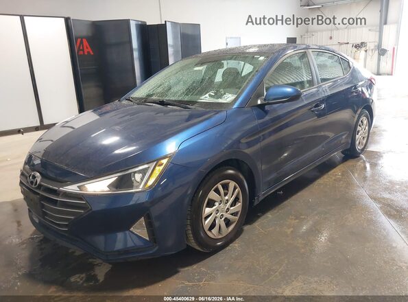 5NPD74LF9LH611088 2020 HYUNDAI ELANTRA Blue Դիմացի տեսք