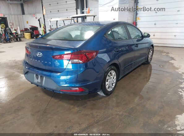 5NPD74LF9LH611088 2020 HYUNDAI ELANTRA Blue Հետևի աջ