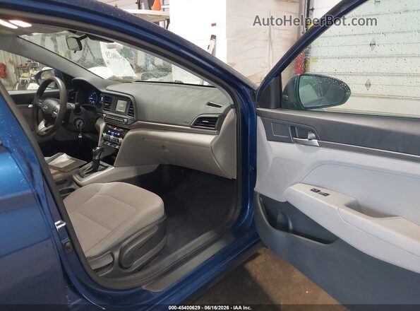 5NPD74LF9LH611088 2020 HYUNDAI ELANTRA Blue Սալոնի դիմացի տեսք