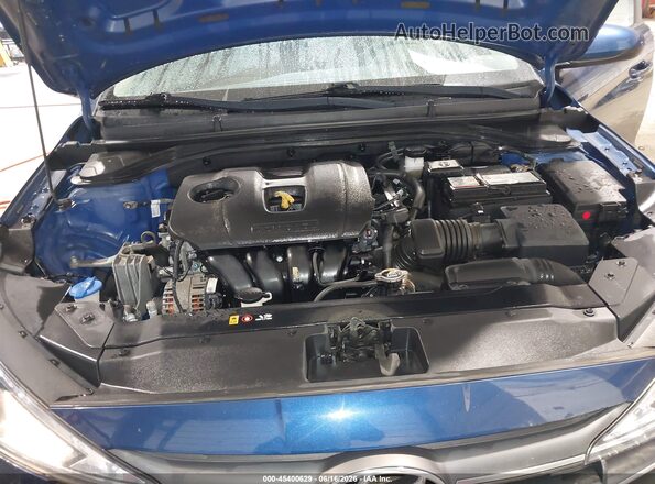 5NPD74LF9LH611088 2020 HYUNDAI ELANTRA Blue Հետևի տեսք