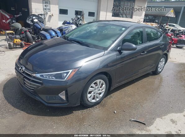 5NPD74LF9LH611950 2020 HYUNDAI ELANTRA Gray Vista tres cuartos delantera izquierda