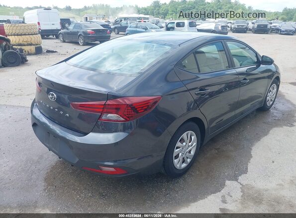5NPD74LF9LH611950 2020 HYUNDAI ELANTRA Gray Trasero derecho