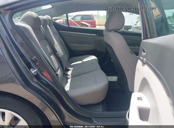 5NPD74LF9LH611950 2020 HYUNDAI ELANTRA Gray Vista de la etiqueta del VIN