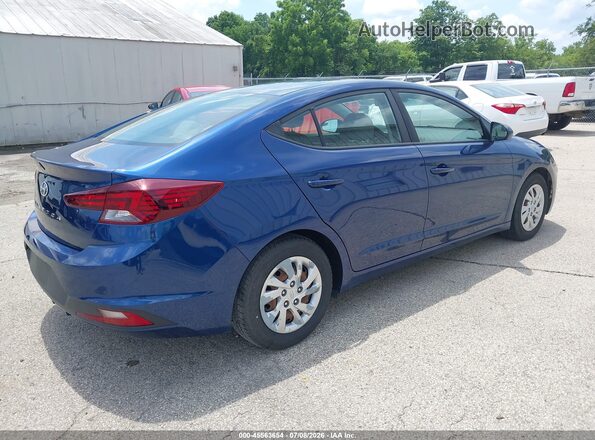 5NPD74LF9LH612306 2020 HYUNDAI ELANTRA Blue უკანა მარჯვენა