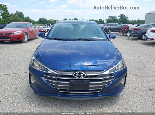 5NPD74LF9LH612306 2020 HYUNDAI ELANTRA Blue სალონის 360-გრადუსიანი ხედი
