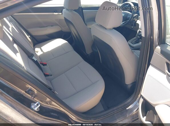 5NPD74LF9LH613276 2020 HYUNDAI ELANTRA Gray Vista de la etiqueta del VIN