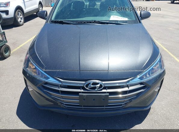 5NPD74LF9LH613276 2020 HYUNDAI ELANTRA Gray Vista del cuadro de instrumentos