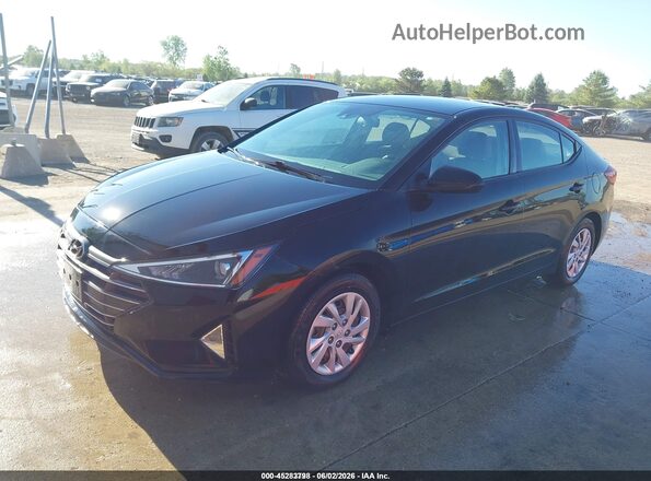 5NPD74LF9LH615450 2020 HYUNDAI ELANTRA Black Front left