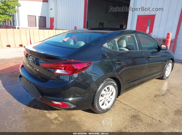 5NPD74LF9LH615450 2020 HYUNDAI ELANTRA Black Rear right