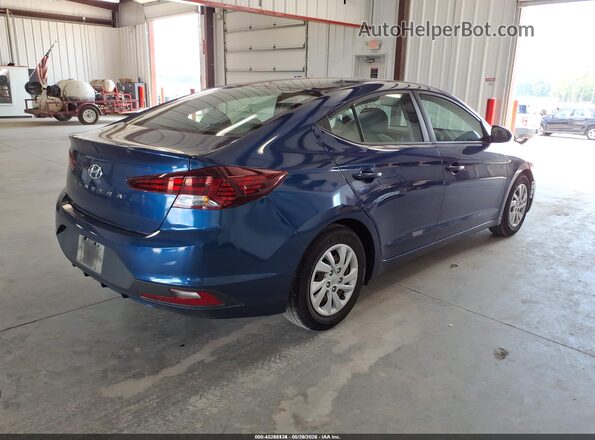 5NPD74LF9LH616193 2020 HYUNDAI ELANTRA Blue Tył prawy