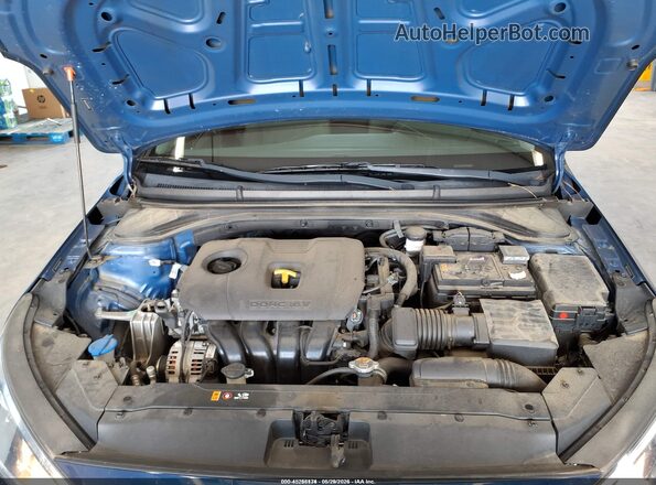 5NPD74LF9LH616193 2020 HYUNDAI ELANTRA Blue Widok z tyłu