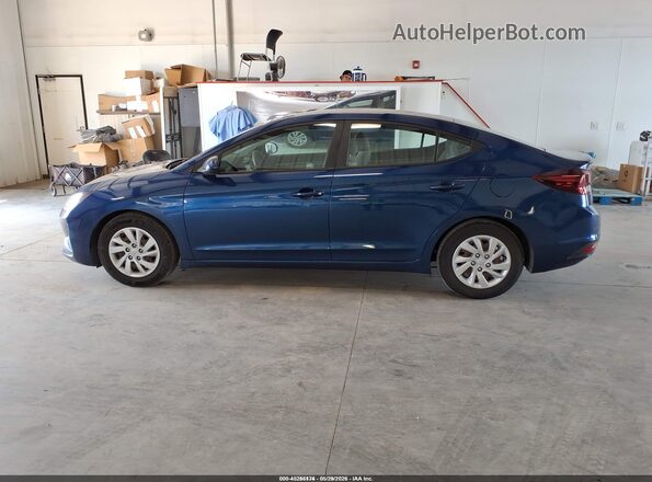 5NPD74LF9LH616193 2020 HYUNDAI ELANTRA Blue 