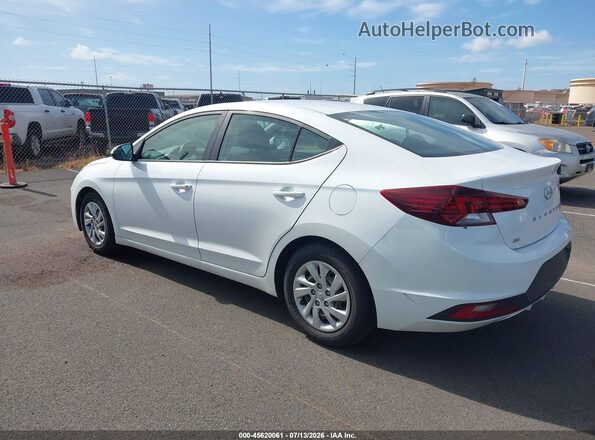 5NPD74LF9LH616582 2020 HYUNDAI ELANTRA White Trasero izquierdo