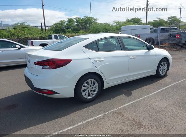 5NPD74LF9LH616582 2020 HYUNDAI ELANTRA White Trasero derecho