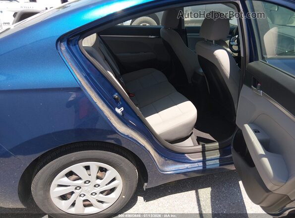 5NPD74LF9LH617750 2020 HYUNDAI ELANTRA Blue Widok naklejki z numerem VIN