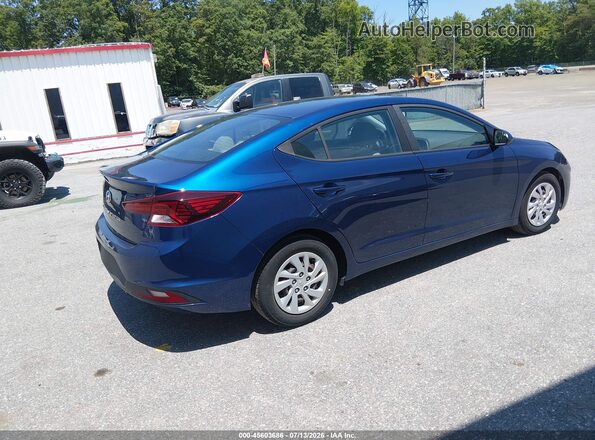 5NPD74LF9LH617750 2020 HYUNDAI ELANTRA Blue Tył prawy