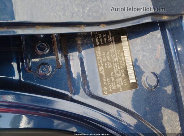 5NPD74LF9LH617750 2020 HYUNDAI ELANTRA Blue Widok komory silnika