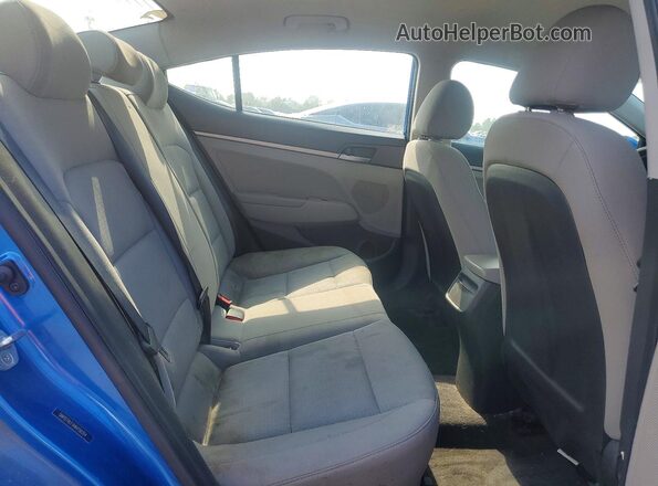 5NPD74LFXHH150314 2017 HYUNDAI ELANTRA Синий Вид задних сидений