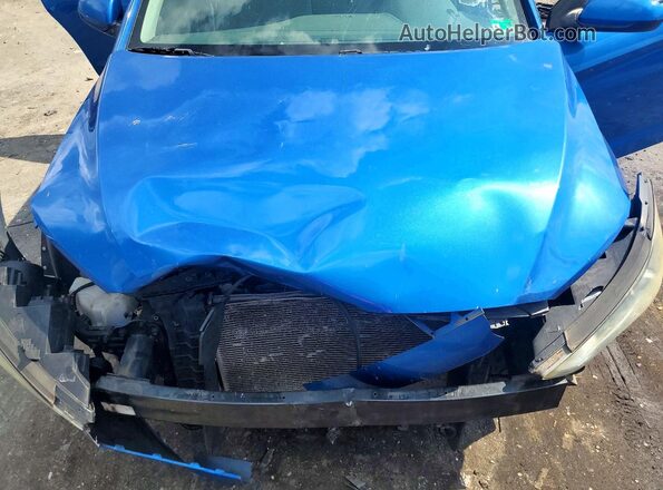 5NPD74LFXHH150314 2017 HYUNDAI ELANTRA Синий Вид задней части салона