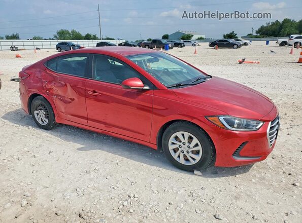 5NPD74LFXHH154007 2017 HYUNDAI ELANTRA Red წინა მარჯვენა