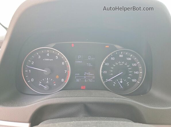 5NPD74LFXHH154007 2017 HYUNDAI ELANTRA Red ხელსაწყოთა პანელის ხედი