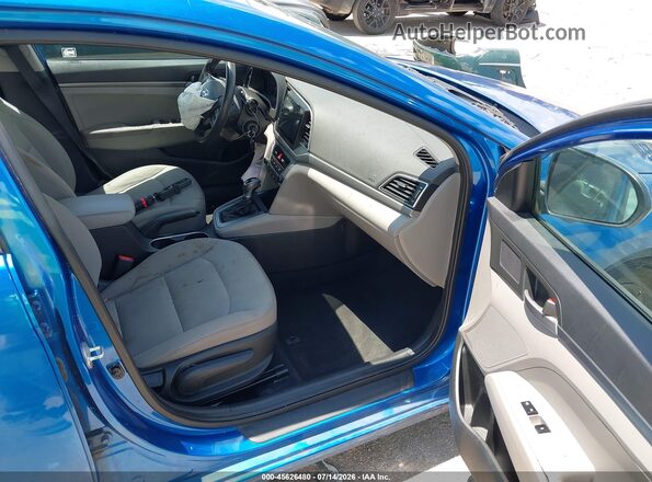 5NPD74LFXHH163810 2017 HYUNDAI ELANTRA Blue Vista interior delantera