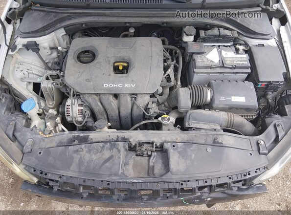 5NPD74LFXHH165525 2017 HYUNDAI ELANTRA Silver Rear view