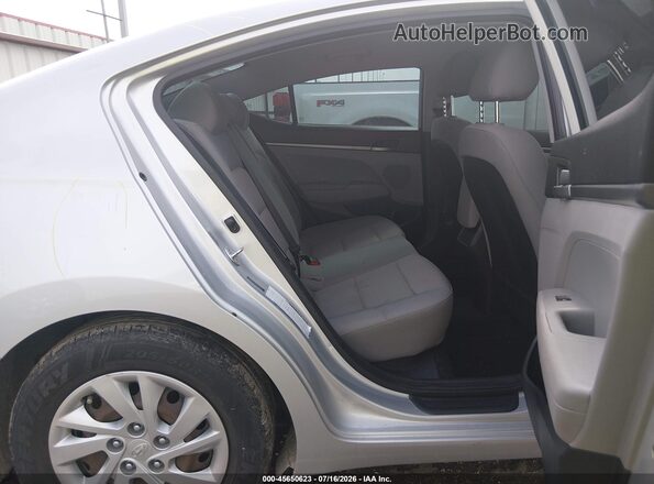 5NPD74LFXHH165525 2017 HYUNDAI ELANTRA Silver VIN sticker view
