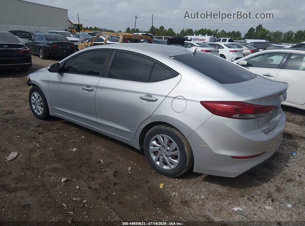 5NPD74LFXHH165525 2017 HYUNDAI ELANTRA Silver Rear left