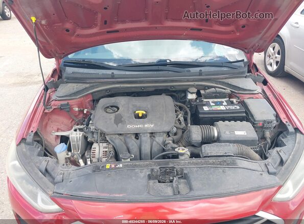 5NPD74LFXHH175312 2017 HYUNDAI ELANTRA Red Vista trasera