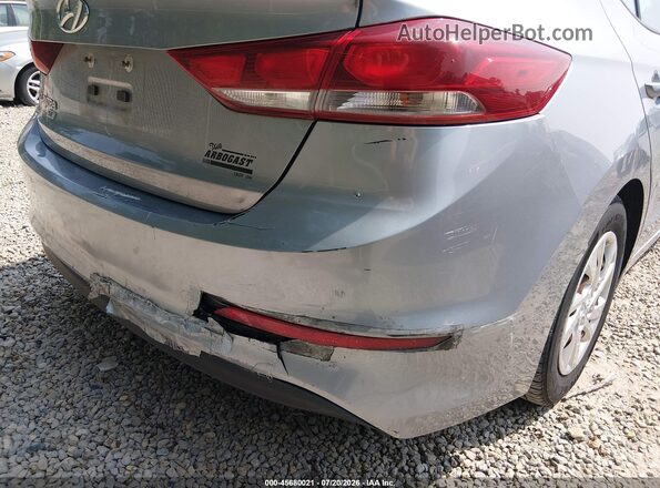5NPD74LFXHH210799 2017 HYUNDAI ELANTRA Серебряный Вид щитка приборов