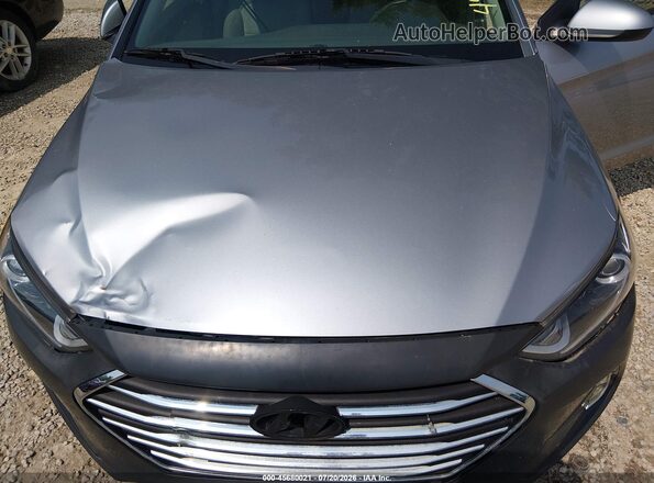 5NPD74LFXHH210799 2017 HYUNDAI ELANTRA Серебряный Вид сзади
