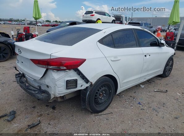 5NPD74LFXJH261189 2018 HYUNDAI ELANTRA White Trasero derecho