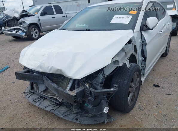 5NPD74LFXJH261189 2018 HYUNDAI ELANTRA White Vista frontal