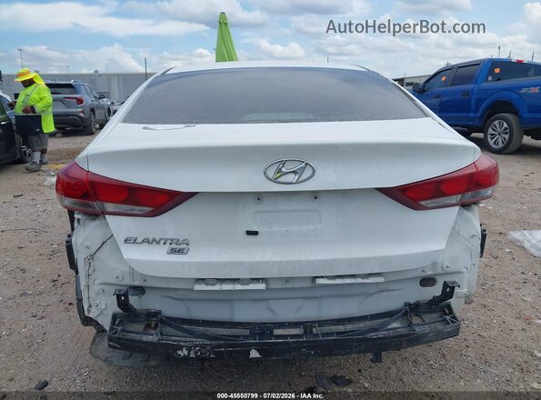5NPD74LFXJH261189 2018 HYUNDAI ELANTRA White 