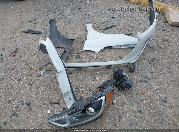 5NPD74LFXJH261189 2018 HYUNDAI ELANTRA White Vista del cuadro de instrumentos