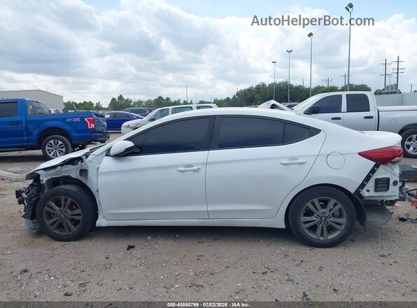 5NPD74LFXJH261189 2018 HYUNDAI ELANTRA White 