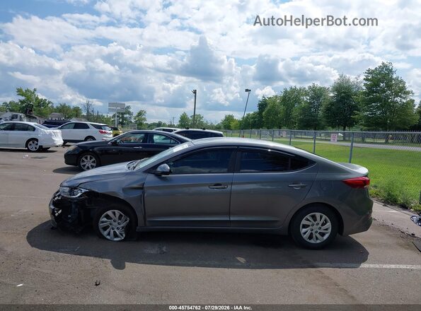 5NPD74LFXJH286996 2018 HYUNDAI ELANTRA Gray 360 interior view
