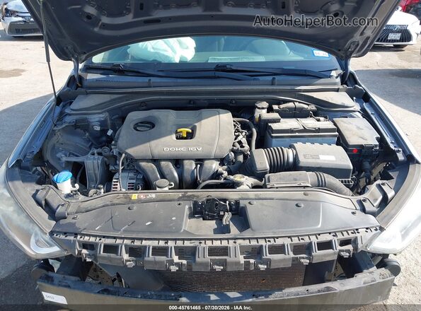 5NPD74LFXJH329054 2018 HYUNDAI ELANTRA Gray Հետևի տեսք