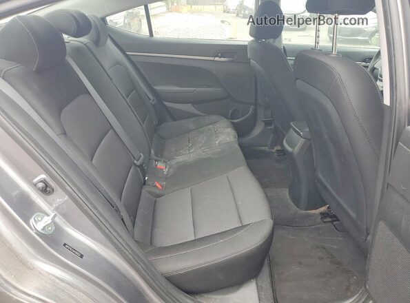 5NPD74LFXJH330253 2018 HYUNDAI ELANTRA Gray Widok tylnych siedzeń