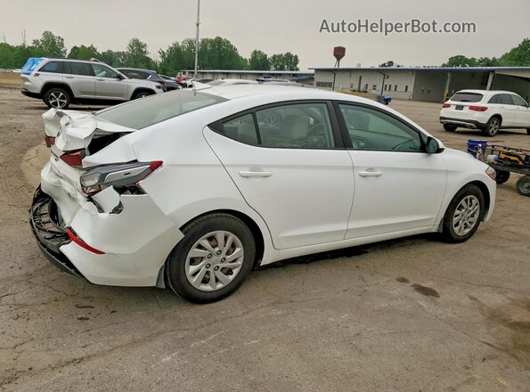 5NPD74LFXJH381350 2018 HYUNDAI ELANTRA White უკანა მარჯვენა