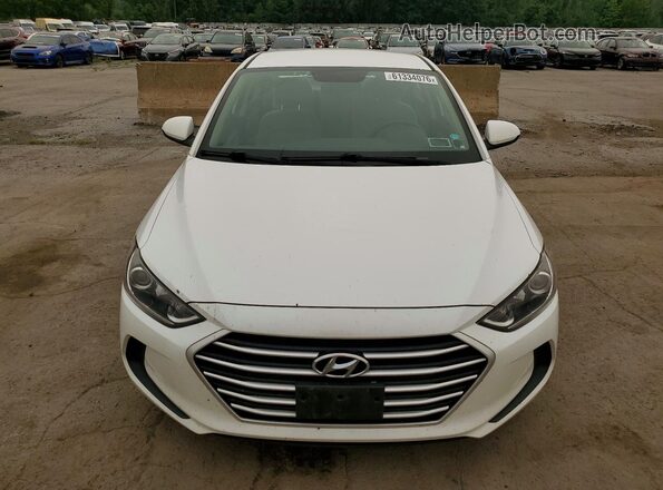 5NPD74LFXJH381350 2018 HYUNDAI ELANTRA White წინა ხედი