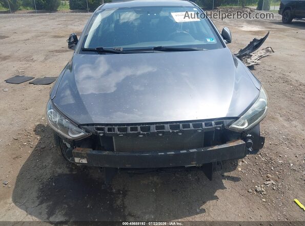 5NPD74LFXJH392767 2018 HYUNDAI ELANTRA Gray წინა ხედი