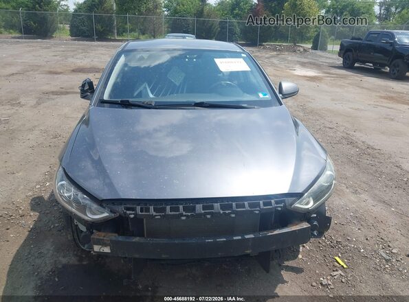 5NPD74LFXJH392767 2018 HYUNDAI ELANTRA Gray უკანა სალონის ხედი